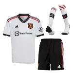 Manchester United Away Jersey Kit 2022/23 Kids(Jersey+Shorts+Socks) - goaljerseys