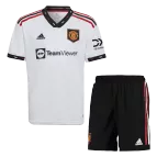 Manchester United Away Jersey Kit 2022/23 Kids(Jersey+Shorts) - goaljerseys