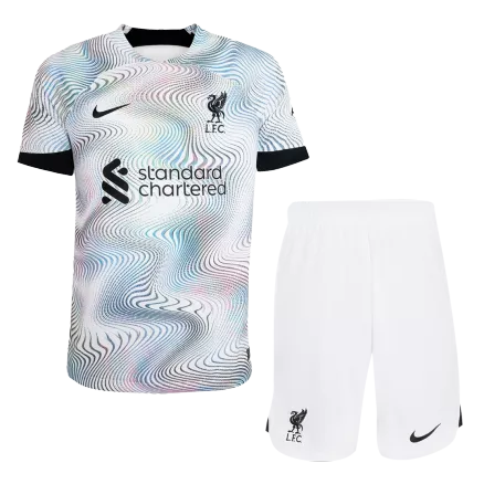 Liverpool Away Jersey Kit 2022/23 (Jersey+Shorts) - gojerseys