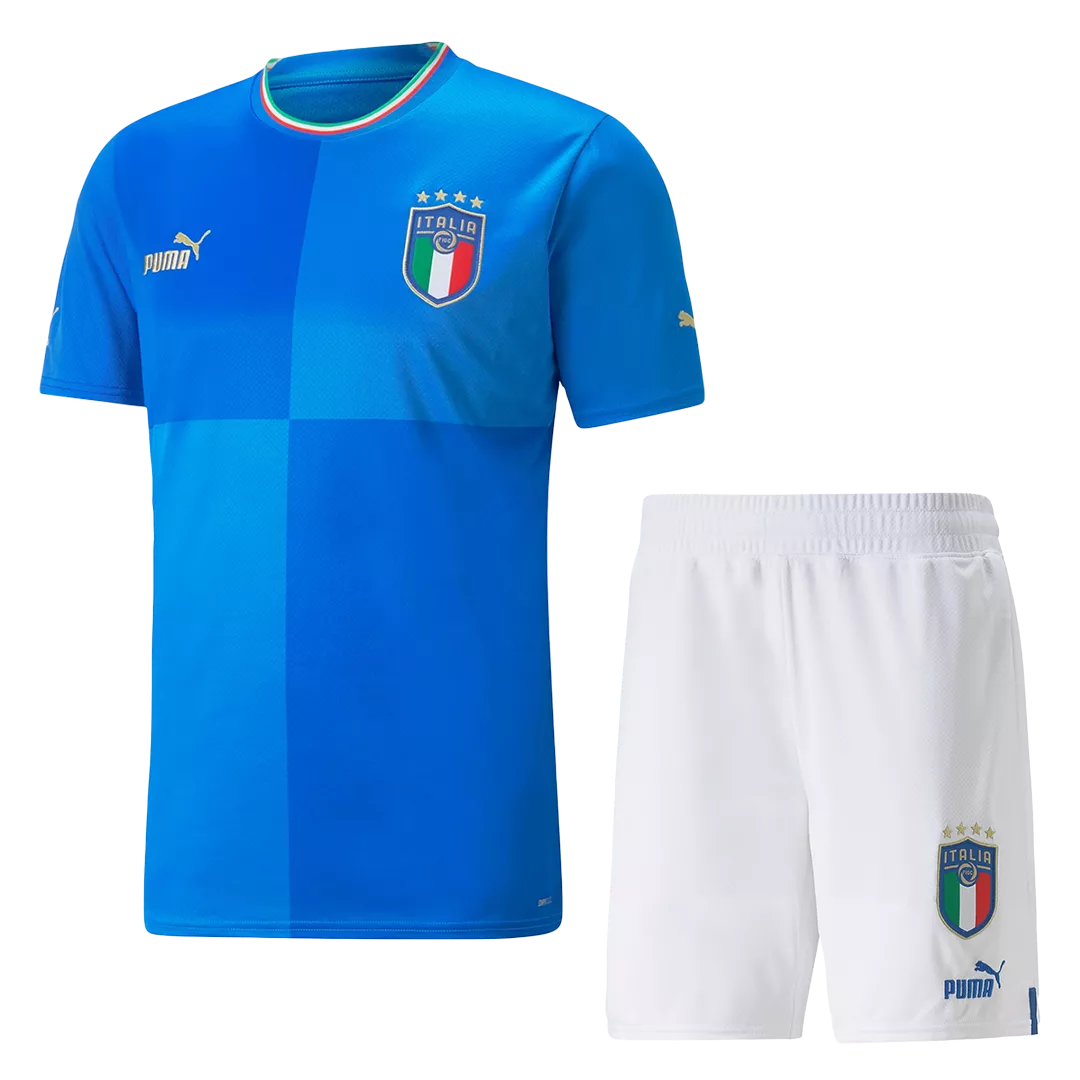 Italy Home Jersey Kit 2022 (Jersey+Shorts) - goaljerseys