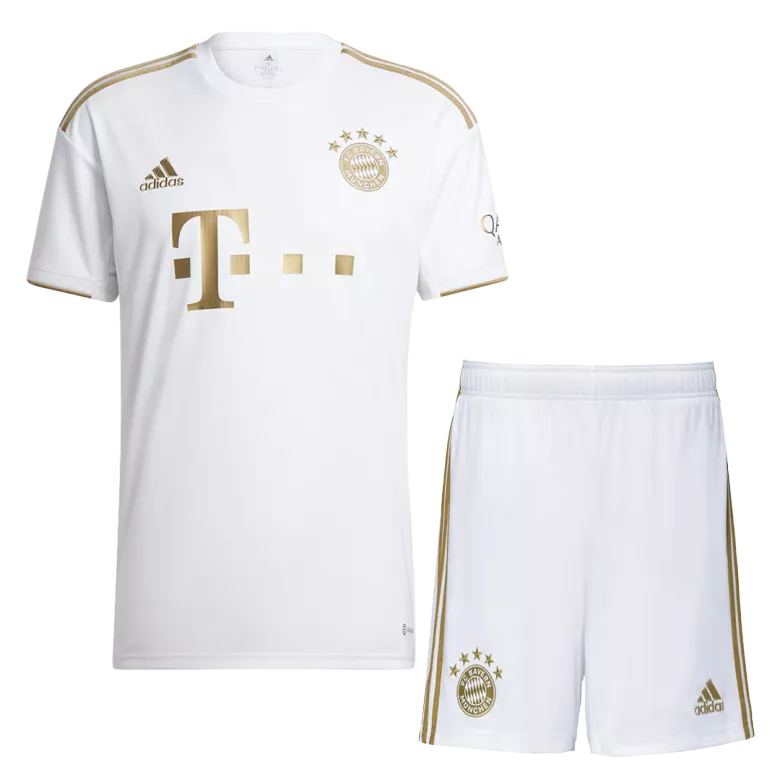 Bayern Munich Away Jersey Kit 2022/23 (Jersey+Shorts) - gojersey