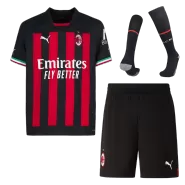 AC Milan Home Jersey Kit 2022/23 (Jersey+Shorts+Socks) - goaljerseys