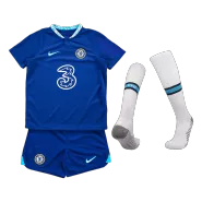 Chelsea Home Jersey Kit 2022/23 Kids(Jersey+Shorts+Socks) - goaljerseys