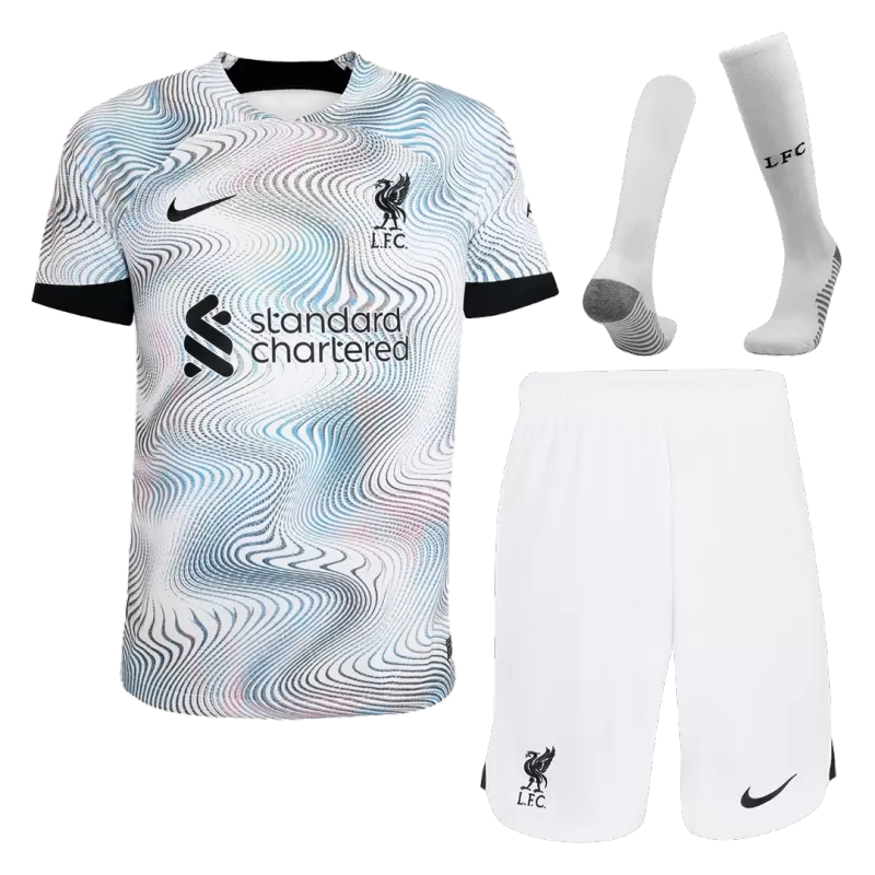 Liverpool Away Jersey Kit 2022/23 (Jersey+Shorts+Socks) - gojersey