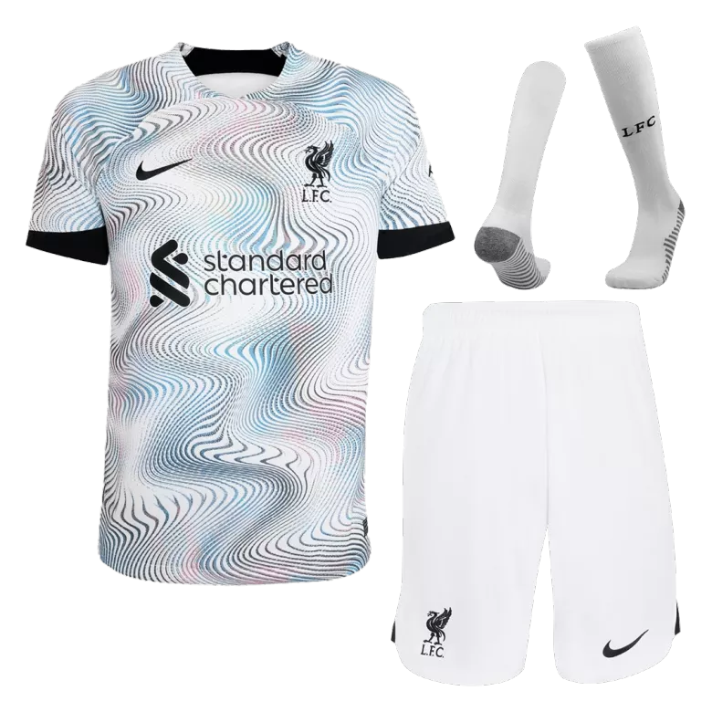 Liverpool Away Jersey Kit 2022/23 Kids(Jersey+Shorts+Socks) - gojersey