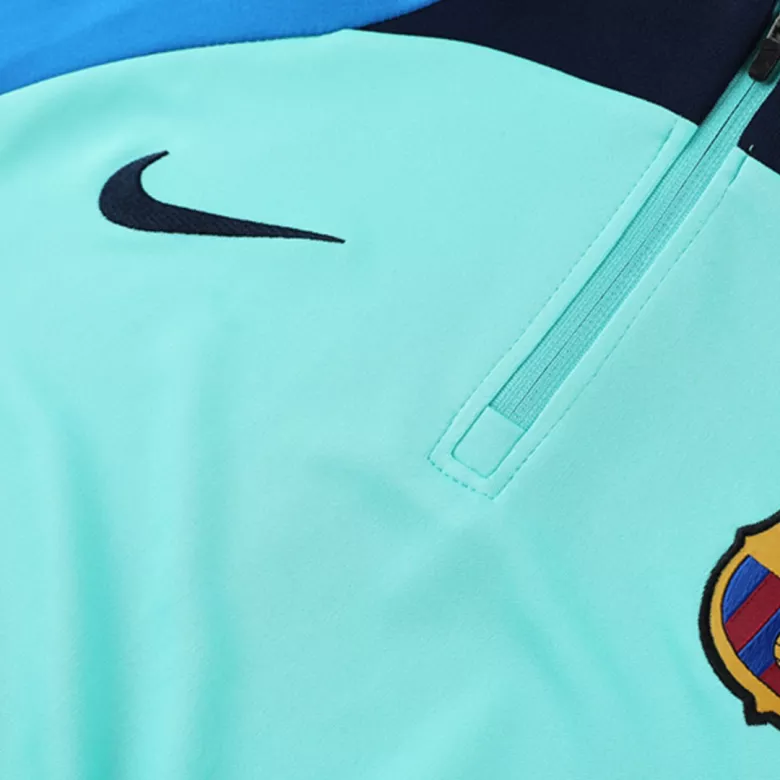 Barcelona Sweatshirt Kit 2022/23 - Green (Top+Pants) - gojersey