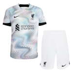 Liverpool Away Jersey Kit 2022/23 Kids(Jersey+Shorts)
