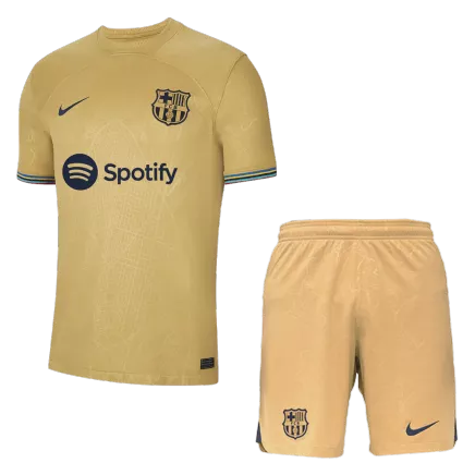 Barcelona Away Jersey Kit 2022/23 (Jersey+Shorts) - goaljerseys
