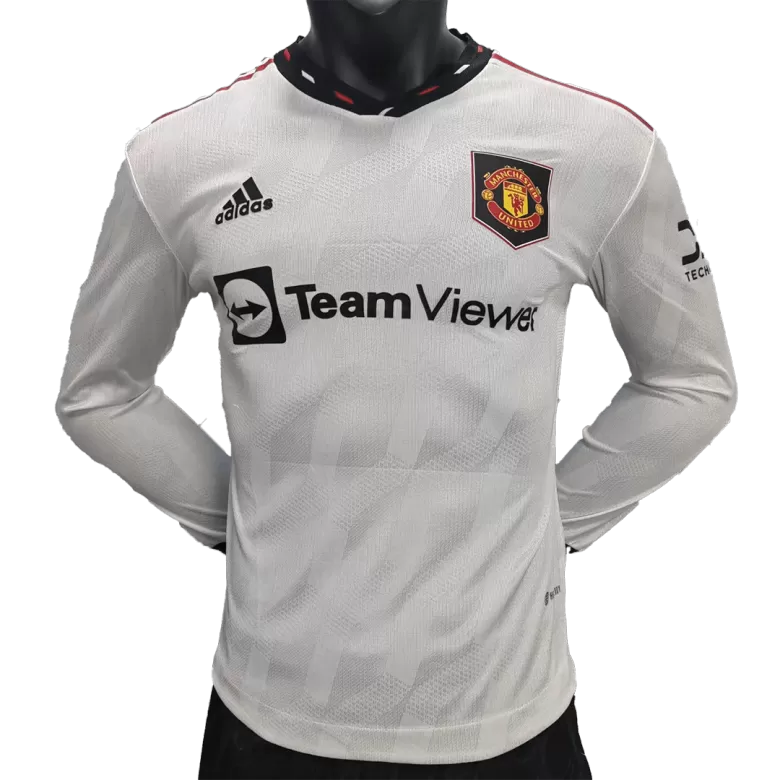 Manchester United Away Long Sleeve Soccer Jersey 2022/23