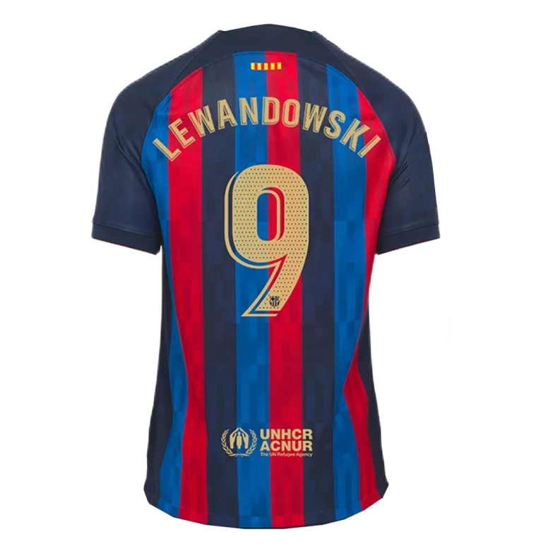 Barcelona LEWANDOWSKI #9 Home Jersey 2022/23 - gojersey