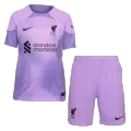 Liverpool Goalkeeper Jersey Kit 2022/23 Kids(Jersey+Shorts) - goaljerseys