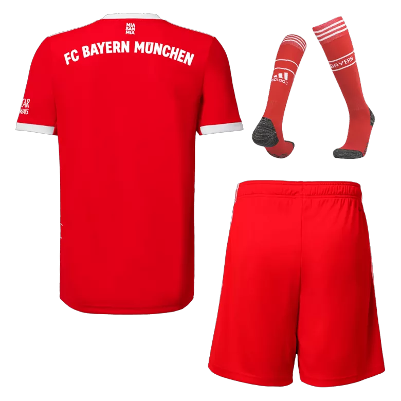 Bayern Munich Home Jersey Kit 2022/23 Kids(Jersey+Shorts+Socks) - gojersey