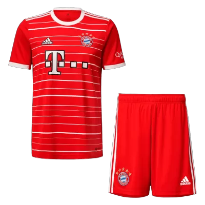 Bayern Munich Home Jersey Kit 2022/23 Kids(Jersey+Shorts) - gojersey