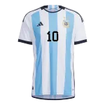 Argentina Messi #10 Home Jersey Authentic 2022 - goaljerseys