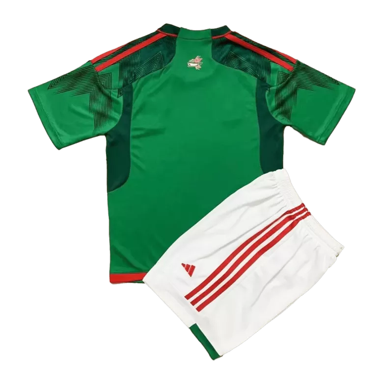 Mexico Home Jersey Kit 2022 Kids(Jersey+Shorts+Socks) - gojersey