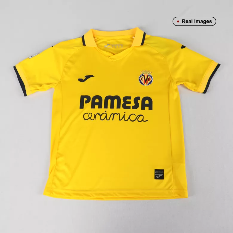 Villarreal Home Jersey Kit 2022/23 Kids(Jersey+Shorts) - gojersey