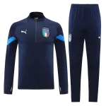 Italy Sweatshirt Kit 2022 - Navy (Top+Pants) - goaljerseys