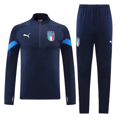 Italy Sweatshirt Kit 2022 - Navy (Top+Pants) - gojersey