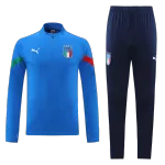 Italy Sweatshirt Kit 2022 - Blue (Top+Pants) - goaljerseys
