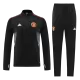Manchester United Sweatshirt Kit 2022/23 - Black (Top+Pants) - gojerseys