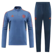 Manchester United Sweatshirt Kit 2022/23 - Gray (Top+Pants) - goaljerseys