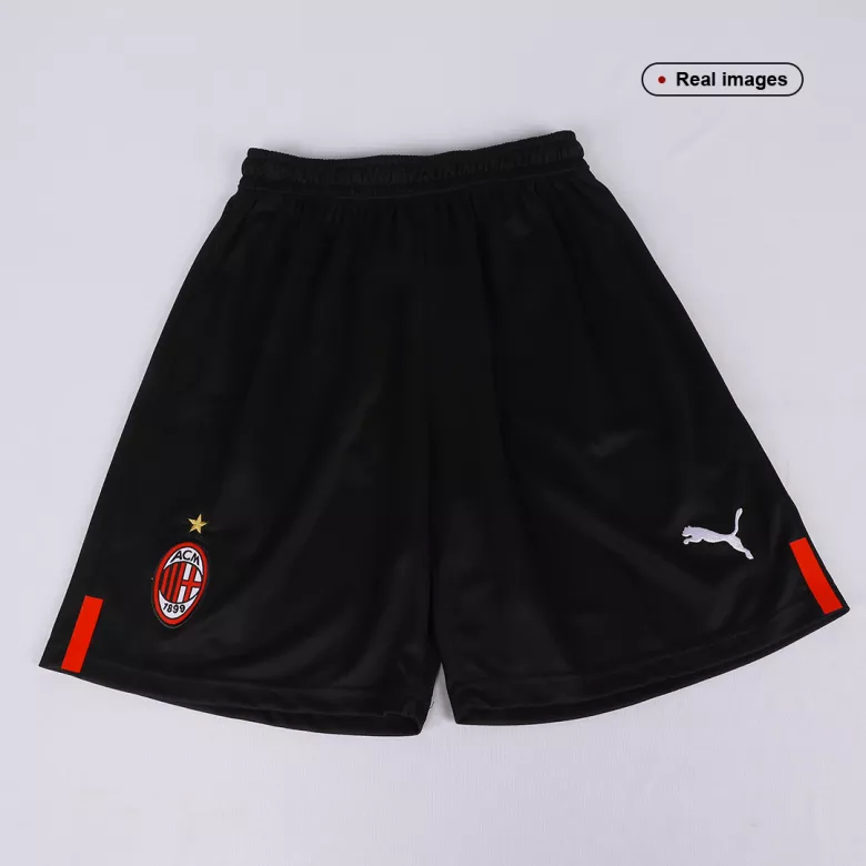 AC Milan Home Soccer Shorts 2022/23 - gojersey