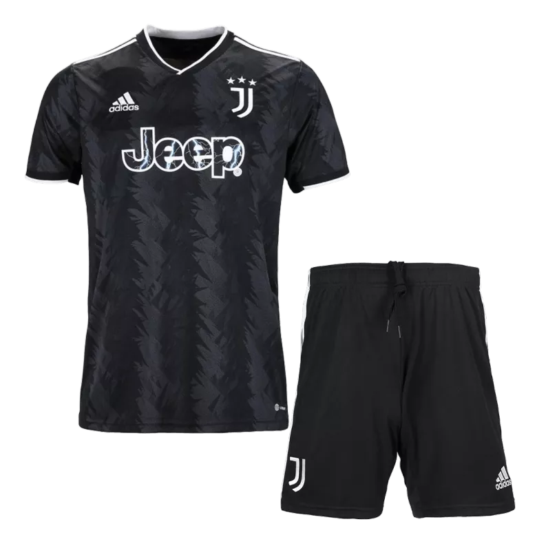 Juventus Away Jersey Kit 2022/23 Kids(Jersey+Shorts) - gojersey