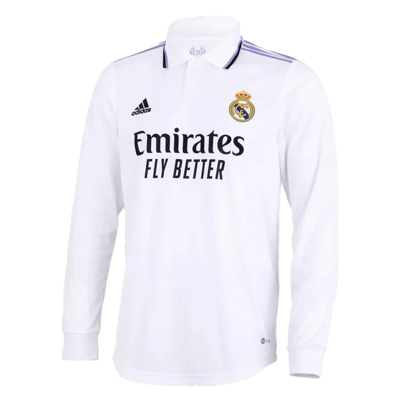 Real Madrid Home Jersey 2022/23 - Long Sleeve - gojersey