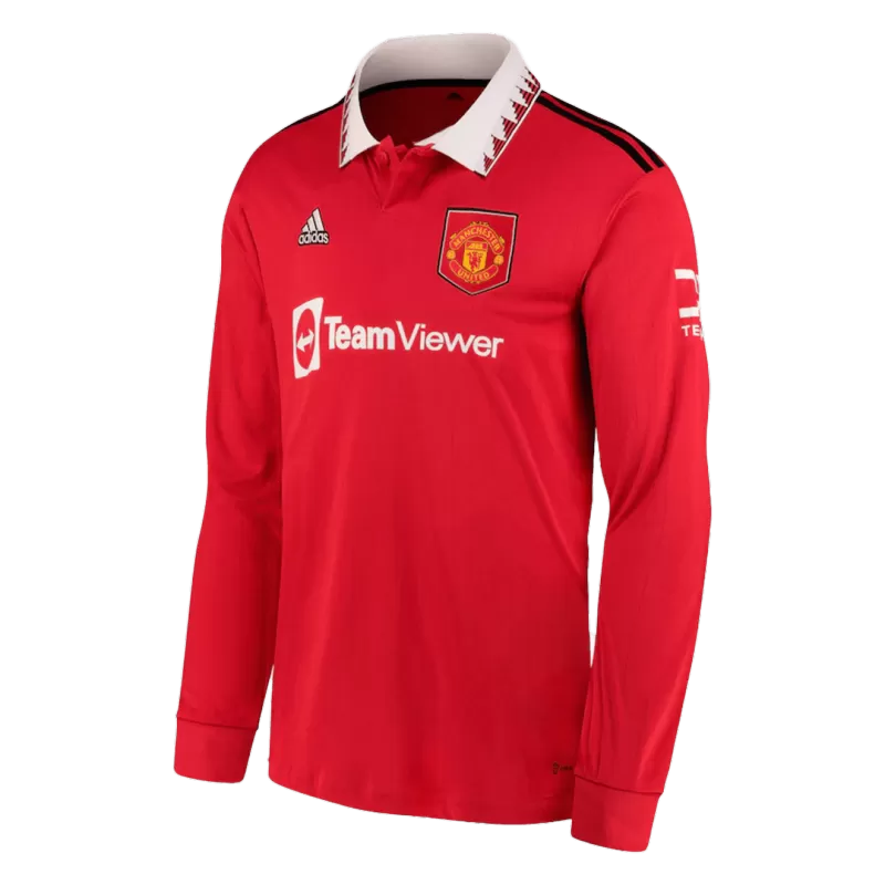 Manchester United RASHFORD #10 Home Jersey 2022/23 - Long Sleeve - gojersey