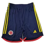 Colombia Home Soccer Shorts 2022 - goaljerseys