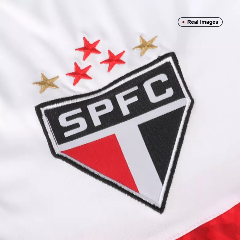 Sao Paulo FC Home Soccer Shorts 2022/23 - gojersey