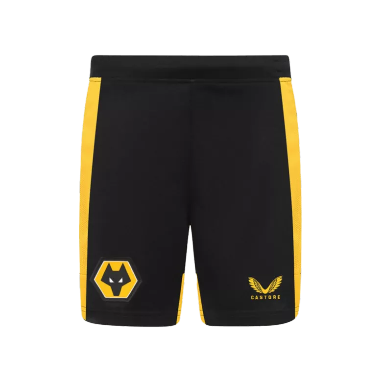 Wolverhampton Wanderers Home Soccer Shorts 2022/23 - gojersey