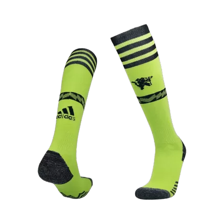 Manchester United Third Away Soccer Socks 2022/23 - Kid - gojerseys