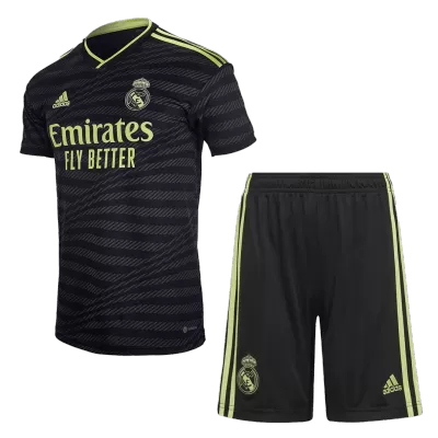 Real Madrid Third Away Jersey Kit 2022/23 (Jersey+Shorts) - gojersey