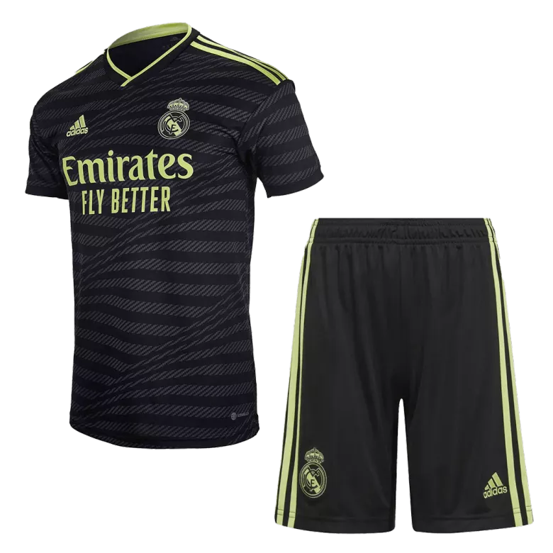 Real Madrid Third Away Jersey Kit 2022/23 (Jersey+Shorts) - gojersey