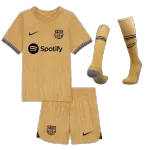 Barcelona Away Jersey Kit 2022/23 Kids(Jersey+Shorts+Socks) - goaljerseys