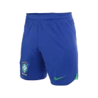 Brazil Home Soccer Shorts 2022 - goaljerseys