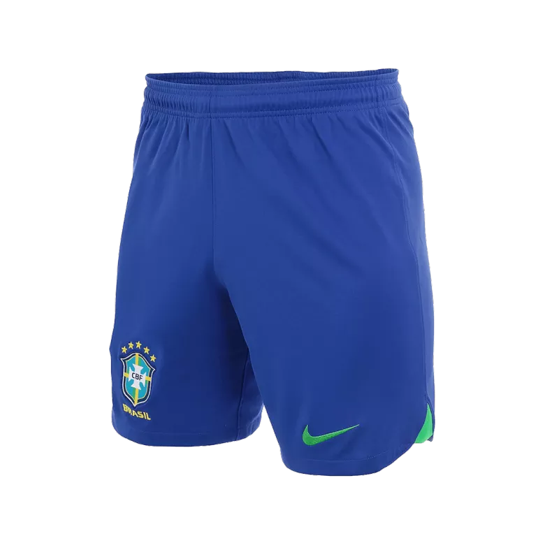 Brazil Home Soccer Shorts 2022 - gojersey