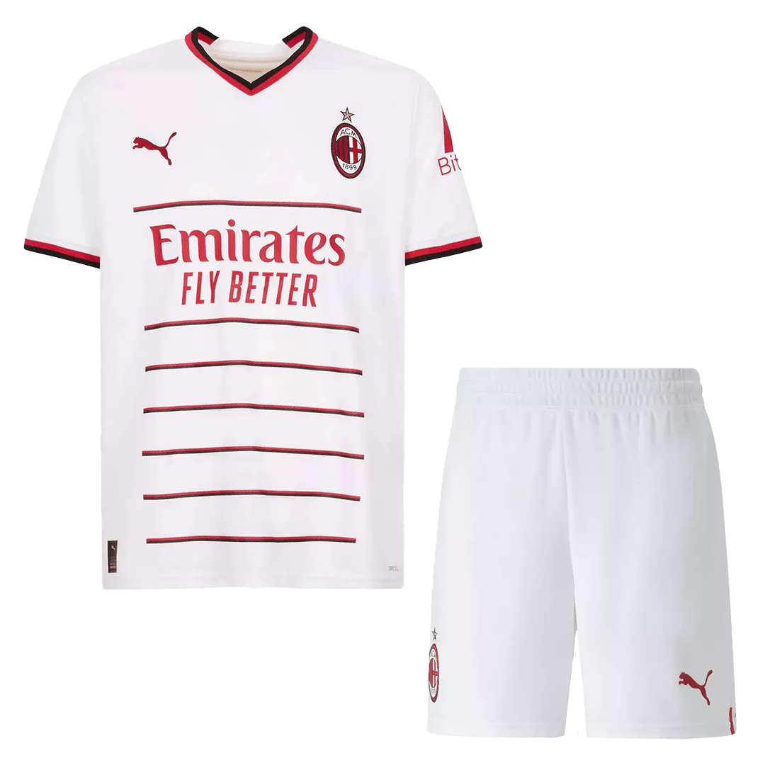 AC Milan Away Jersey Kit 2022/23 (Jersey+Shorts)