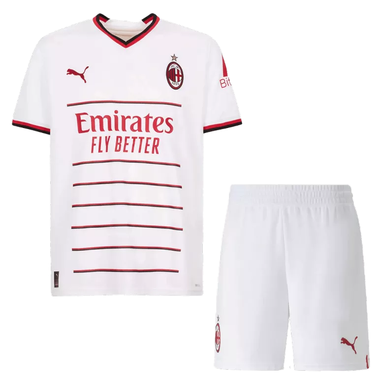 AC Milan Away Jersey Kit 2022/23 (Jersey+Shorts) - gojersey