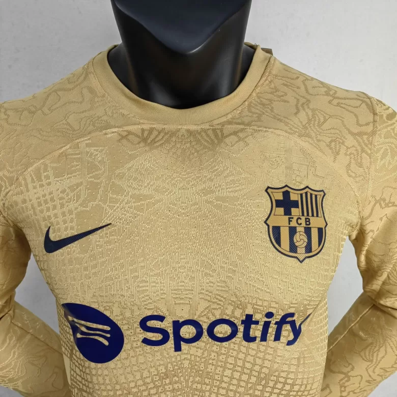 Barcelona Away Jersey 2022/23 - Long Sleeve - gojersey