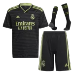 Real Madrid Third Away Jersey Kit 2022/23 Kids(Jersey+Shorts+Socks) - goaljerseys