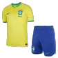 Brazil Home Jersey Kit 2022 (Jersey+Shorts) - goaljerseys