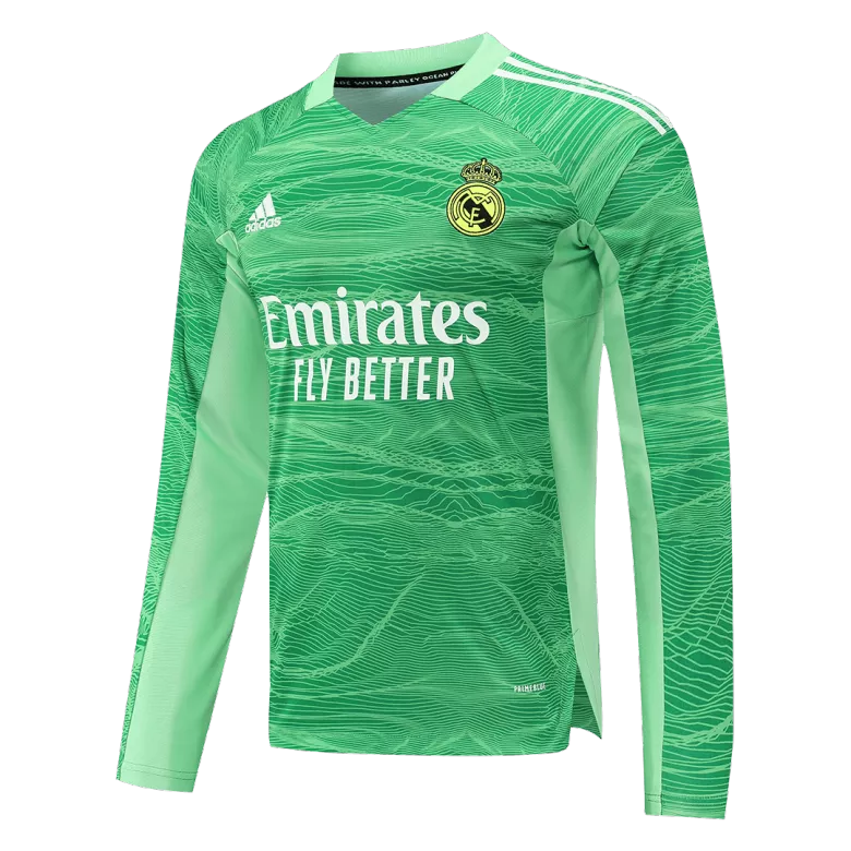 Real Madrid Goalkeeper Jersey 2021/22 - Long Sleeve - gojersey