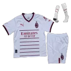 AC Milan Away Jersey Kit 2022/23 Kids(Jersey+Shorts+Socks) - goaljerseys