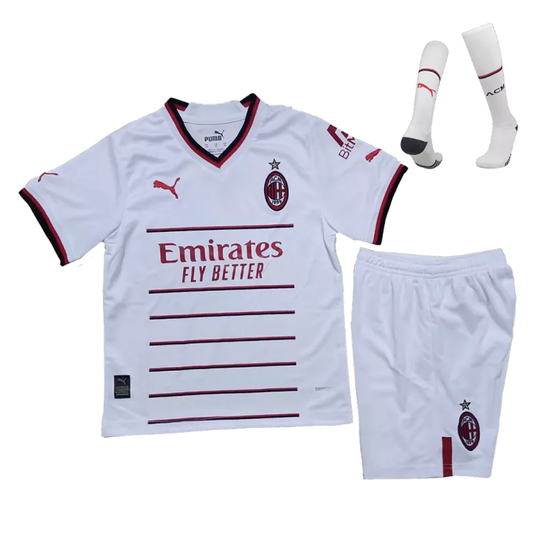 AC Milan Away Jersey Kit 2022/23 Kids(Jersey+Shorts+Socks) - gojersey