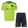 Manchester United Third Away Jersey Kit 2022/23 Kids(Jersey+Shorts) - goaljerseys