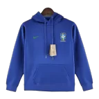 Brazil Sweater Hoodie 2022/23 - Blue - goaljerseys