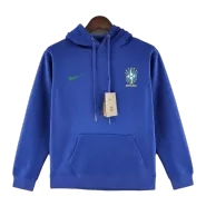 Brazil Sweater Hoodie 2022/23 - Blue - goaljerseys
