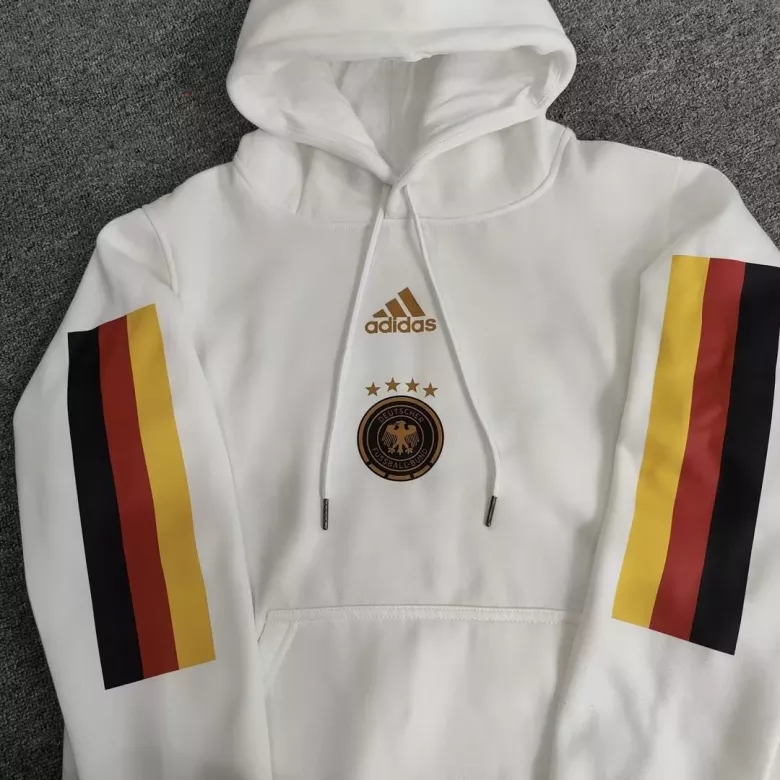 Germany Sweater Hoodie 2022/23 - White - gojersey